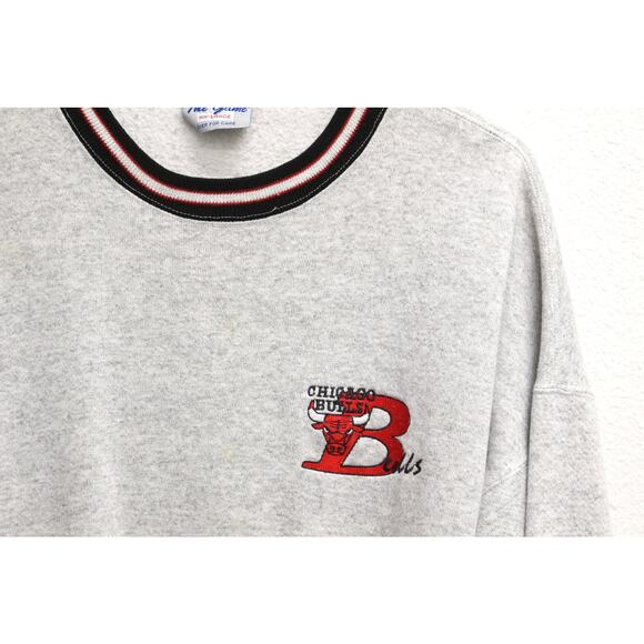 Vintage Chicago Bulls Basketball Sweatshirt XXL 2X - Picture 2 of 5